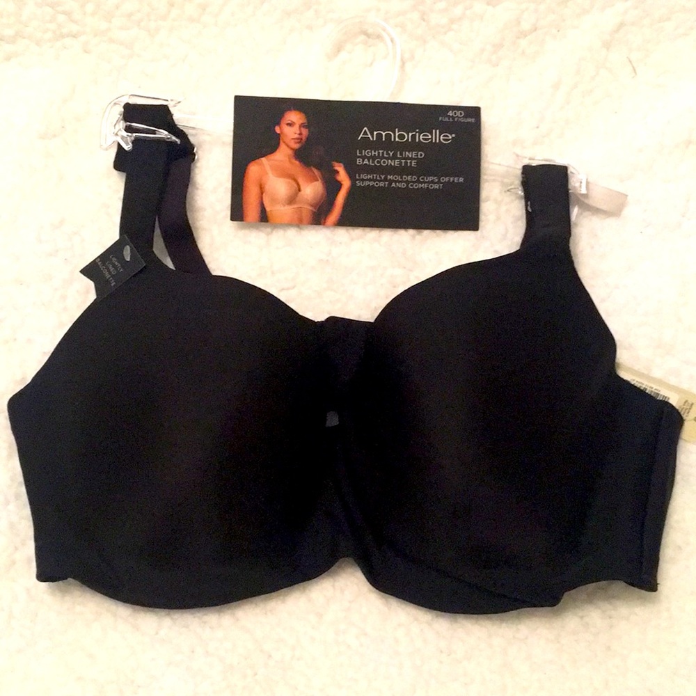 Ambrielle lightly lined balconette size 40D